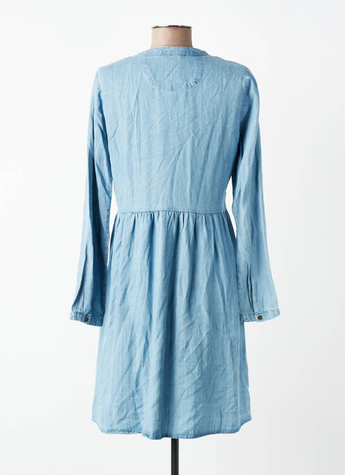Robe mi-longue bleu ZABAIONE femme
