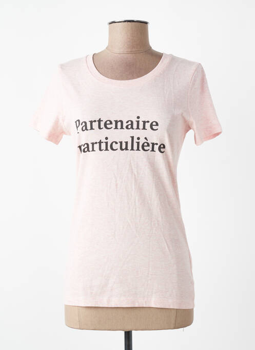 T-shirt rose MONSIEUR TSHIRT femme