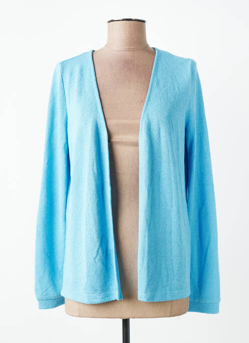 Gilet manches longues bleu STREET ONE femme