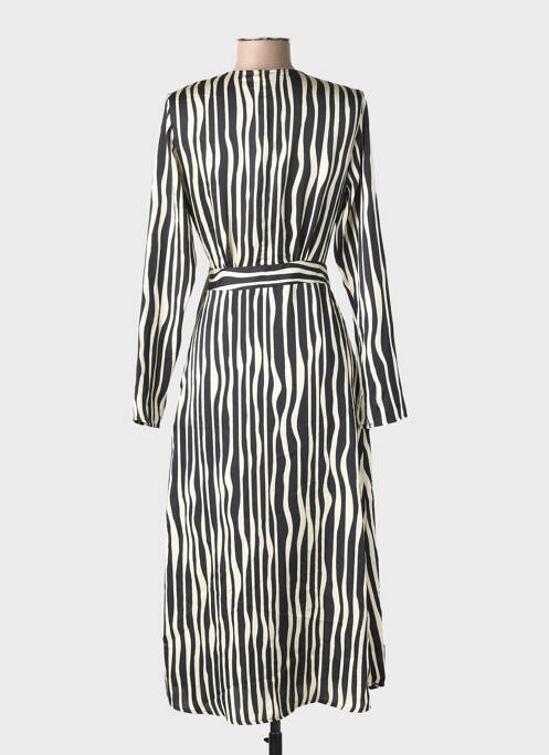 Robe longue noir MANGO femme