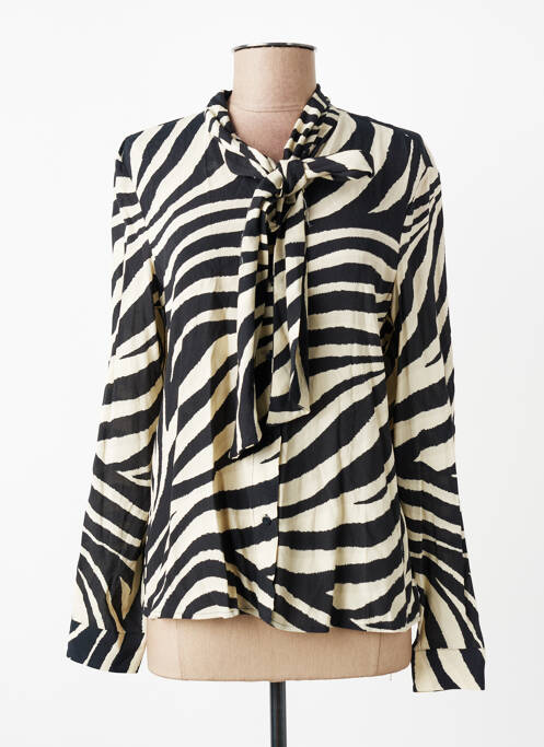 Chemisier noir MANGO femme