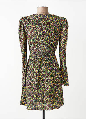 Robe courte vert MANGO femme
