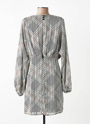 Robe mi-longue gris MOLLY BRACKEN femme