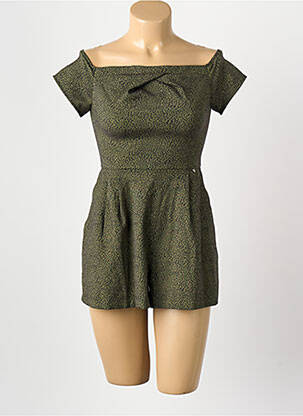 Combishort vert DIVERSE femme