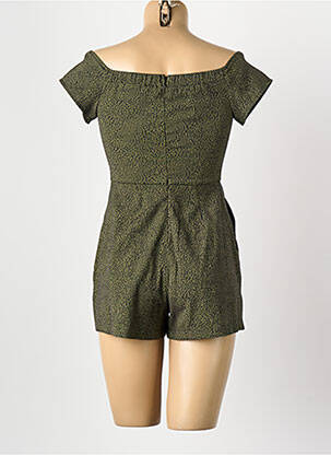 Combishort vert DIVERSE femme