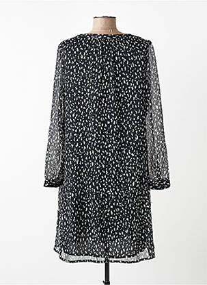 Robe mi-longue noir STREET ONE femme