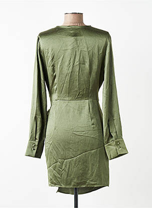 Robe longue vert MANGO femme