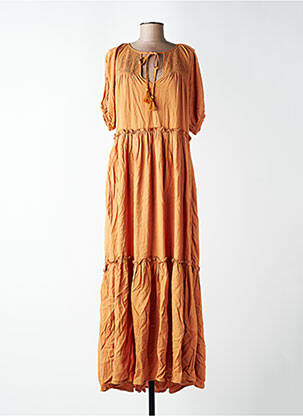 Robe courte orange MOLLY BRACKEN femme