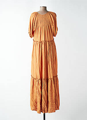 Robe courte orange MOLLY BRACKEN femme