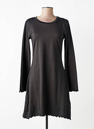 Robe mi-longue noir JACQUELINE DE YONG femme