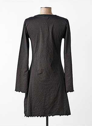 Robe mi-longue noir JACQUELINE DE YONG femme