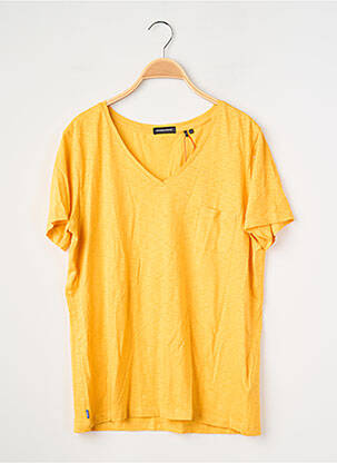 T-shirt jaune SUPERDRY femme