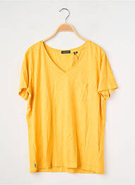 T-shirt jaune SUPERDRY femme