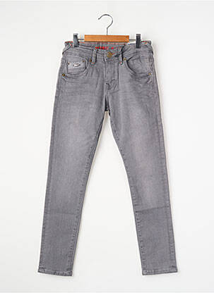 Jeans coupe slim gris PETROL INDUSTRIES garçon