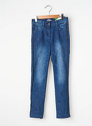 Jeans coupe slim bleu S.OLIVER fille
