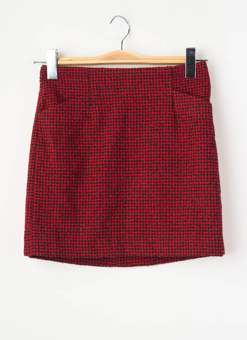 Jupe courte rouge MANGO femme