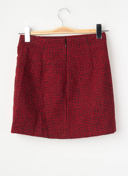 Jupe courte rouge MANGO femme