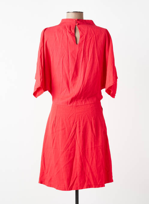Robe courte rouge ASTRID BLACK LABEL femme
