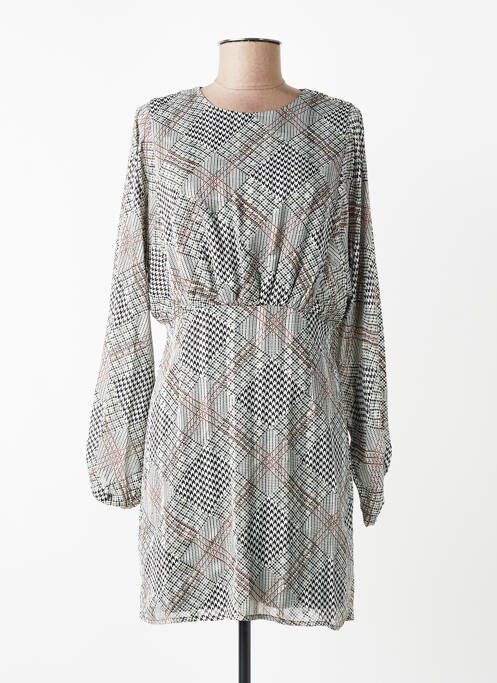 Robe mi-longue gris MOLLY BRACKEN femme