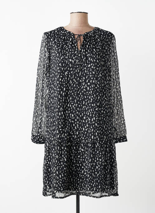 Robe mi-longue noir STREET ONE femme