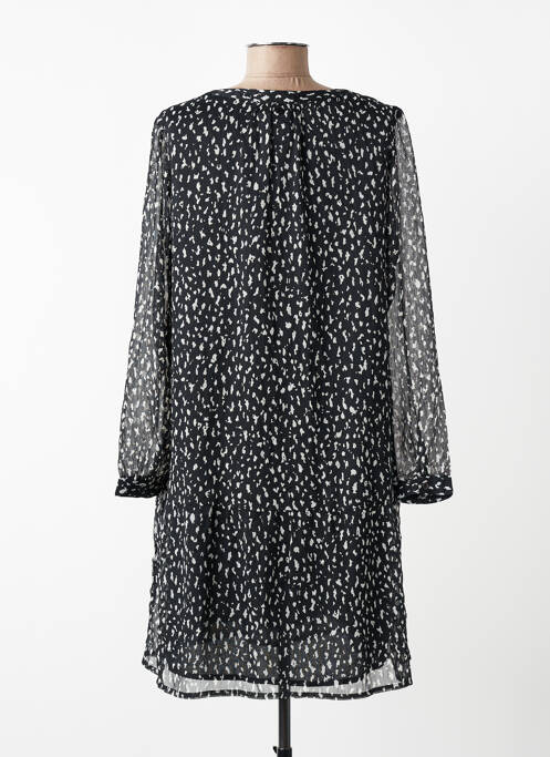 Robe mi-longue noir STREET ONE femme