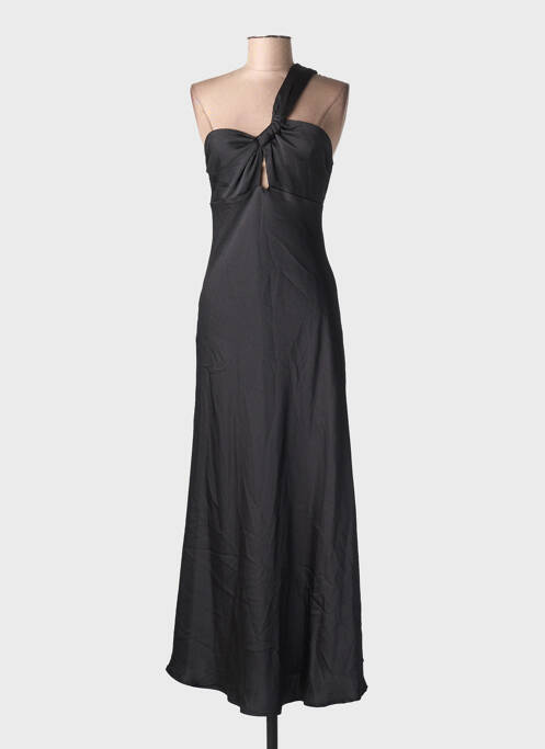 Robe longue noir MANGO femme