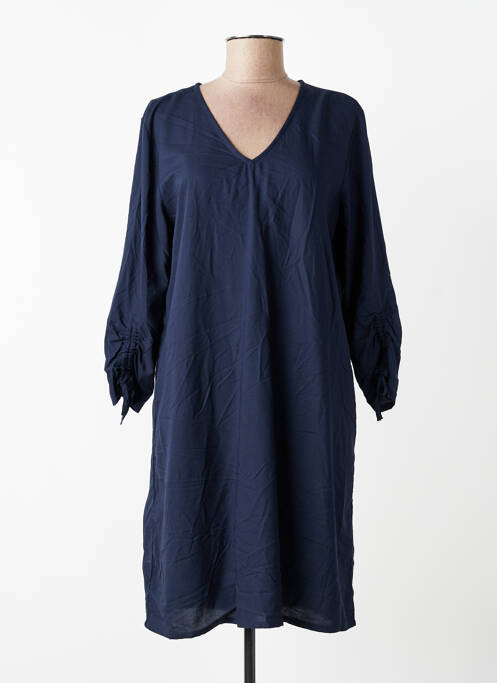 Robe mi-longue bleu STREET ONE femme