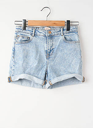 Short coupe droite bleu ONLY fille