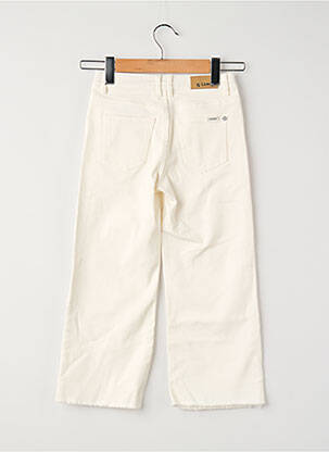 Jeans coupe droite blanc GARCIA fille
