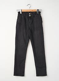 Jeans coupe droite noir ONLY fille