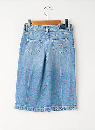 Jeans coupe droite bleu GUESS fille