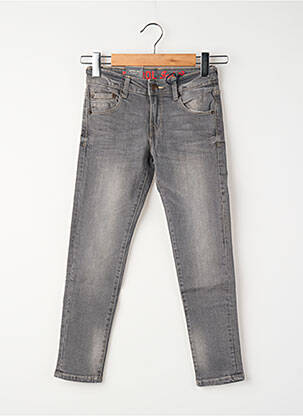 Jeans coupe slim gris PETROL INDUSTRIES garçon