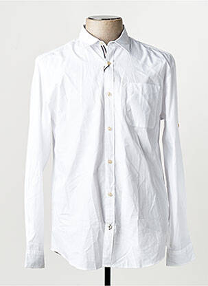 Chemise manches longues blanc JACK & JONES homme