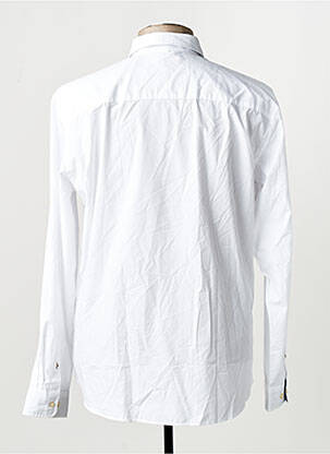Chemise manches longues blanc JACK & JONES homme