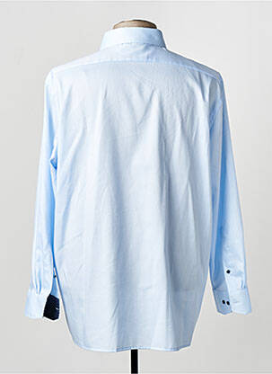 Chemise manches longues bleu OLYMP homme