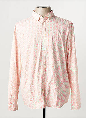 Chemise manches longues orange TOM TAILOR homme