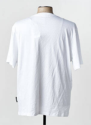 T-shirt col rond manches courtes blanc JACK & JONES homme