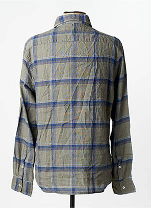 Chemise manches longues vert MANGO homme