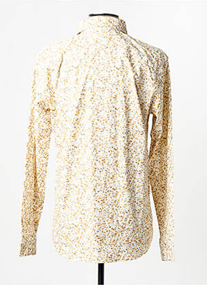 Chemise manches longues beige JACK & JONES homme
