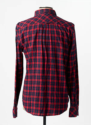Chemise manches longues rouge GARCIA homme