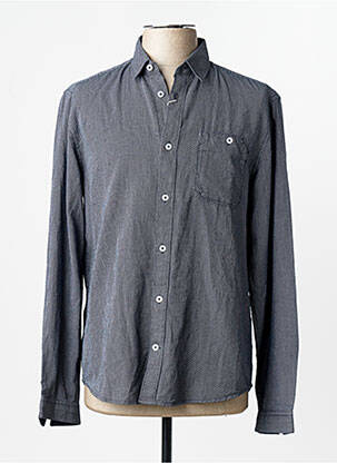 Chemise manches longues bleu TOM TAILOR homme