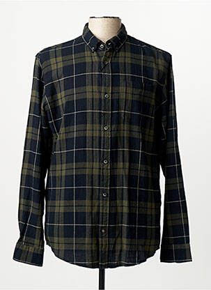 Chemise manches longues vert JACK & JONES homme