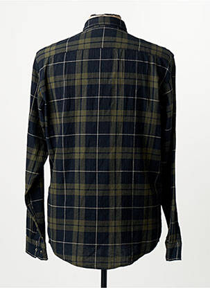 Chemise manches longues vert JACK & JONES homme