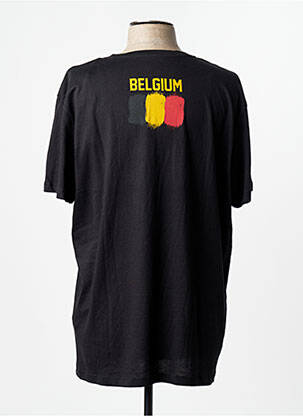 T-shirt coupe droite noir JACK & JONES homme
