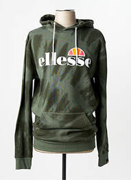 Sweat-shirt à capuche vert ELLESSE homme