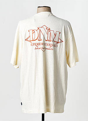 T-shirt beige JACK & JONES homme
