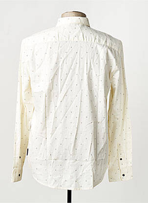 Chemise manches longues blanc TOM TAILOR homme