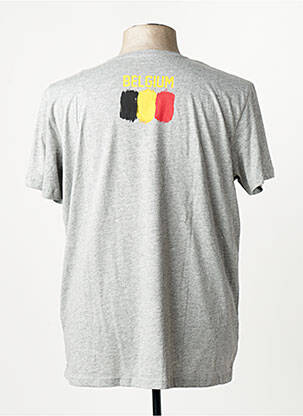 T-shirt coupe droite gris JACK & JONES homme