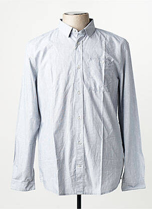 Chemise manches longues gris TOM TAILOR homme
