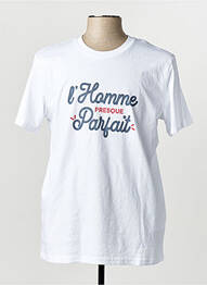 T-shirt blanc MONSIEUR TSHIRT homme